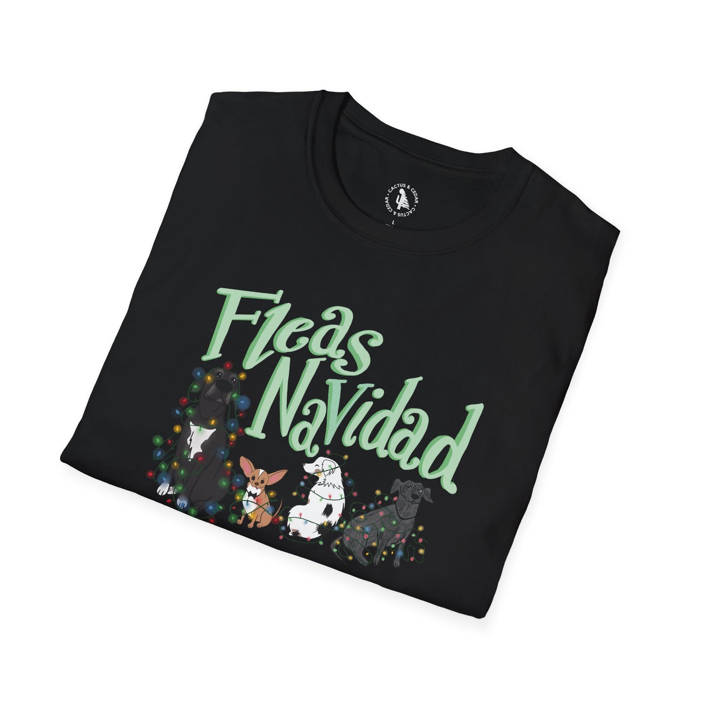 Fleas Navidad T-Shirt / Funny Christmas Tees / Feliz Navidad