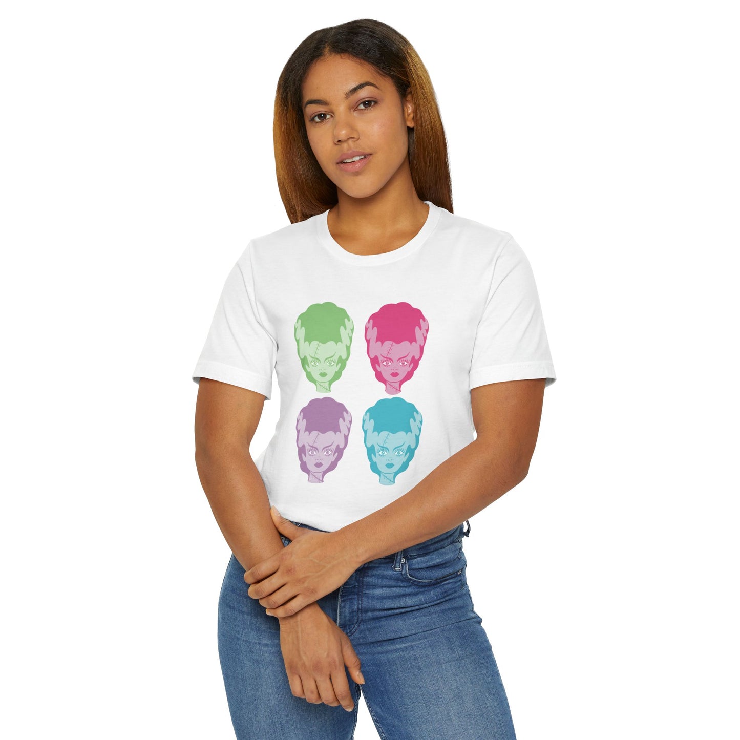 Technicolor Bride of Frankenstein T-Shirt / Halloween Shirts