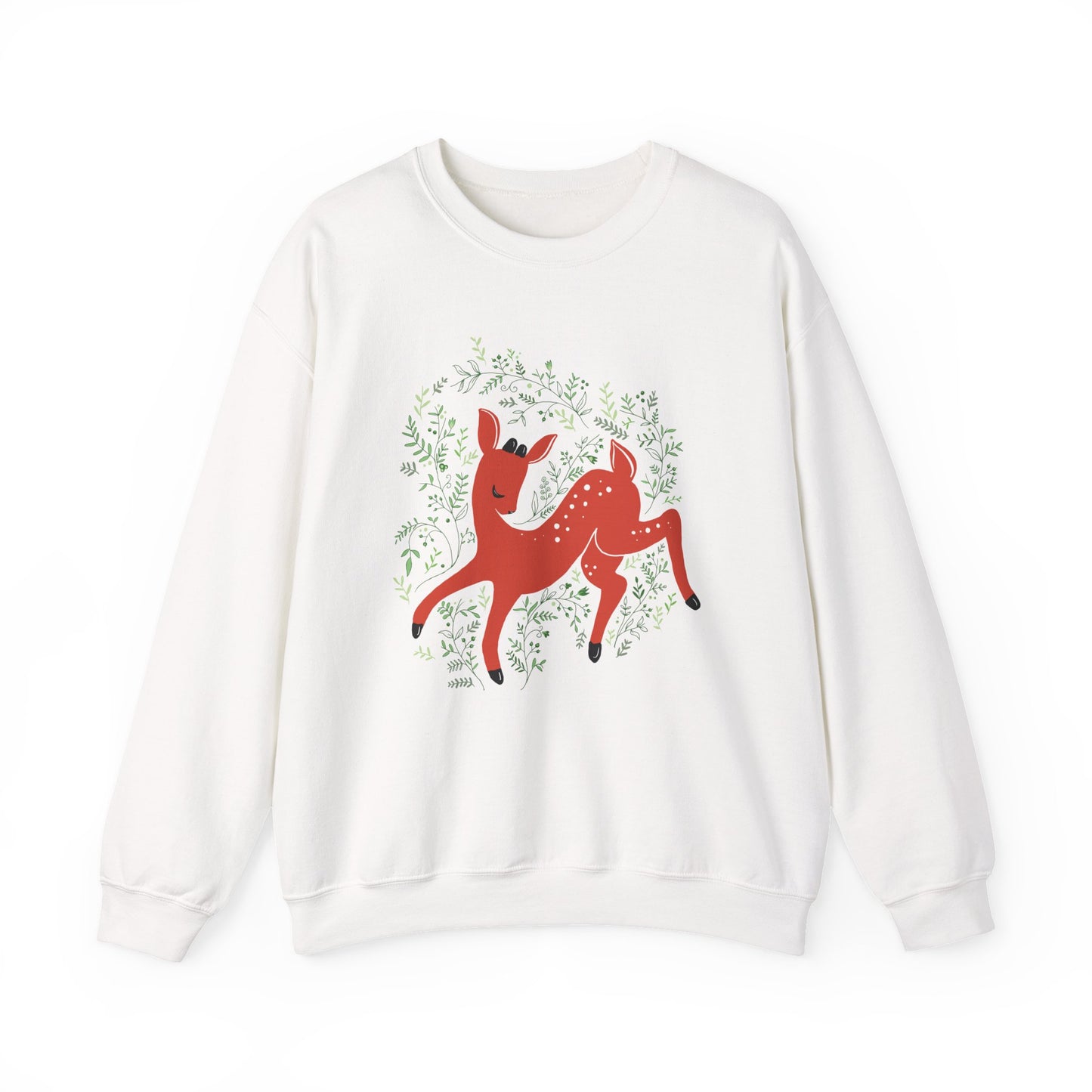 Prancer Sweatshirt - Holiday Reindeer Sweatshirts