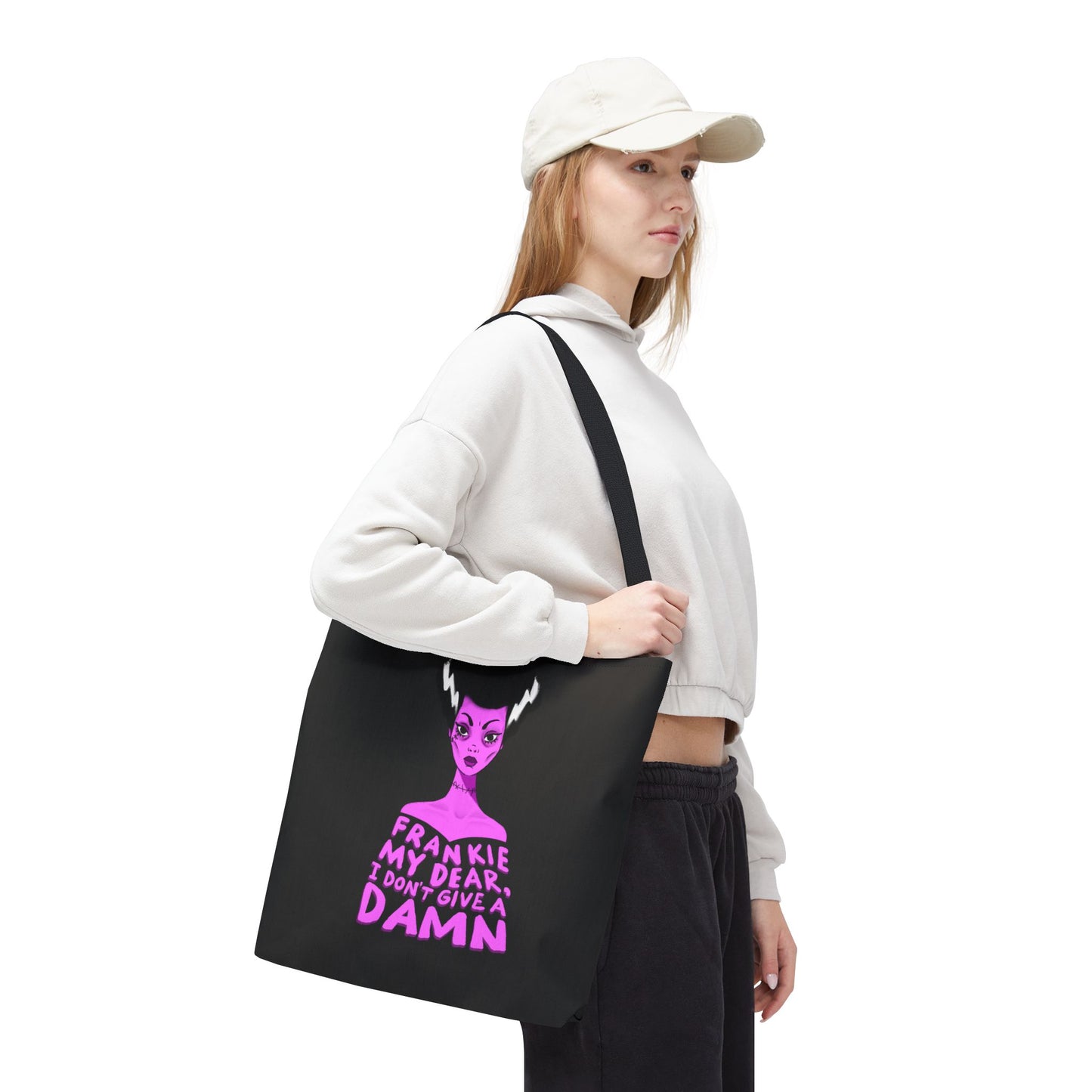 Bride of Frankie & Frankie Tote Bag / Frankenstein and His Bride Tote Bag / Halloween Accessories