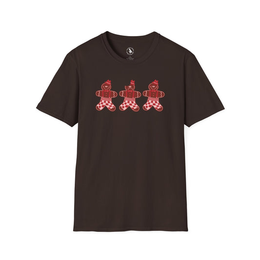 Gingerbread Cookie Man T-Shirt / Christmas Tees / Cute Gingerbread Shirt