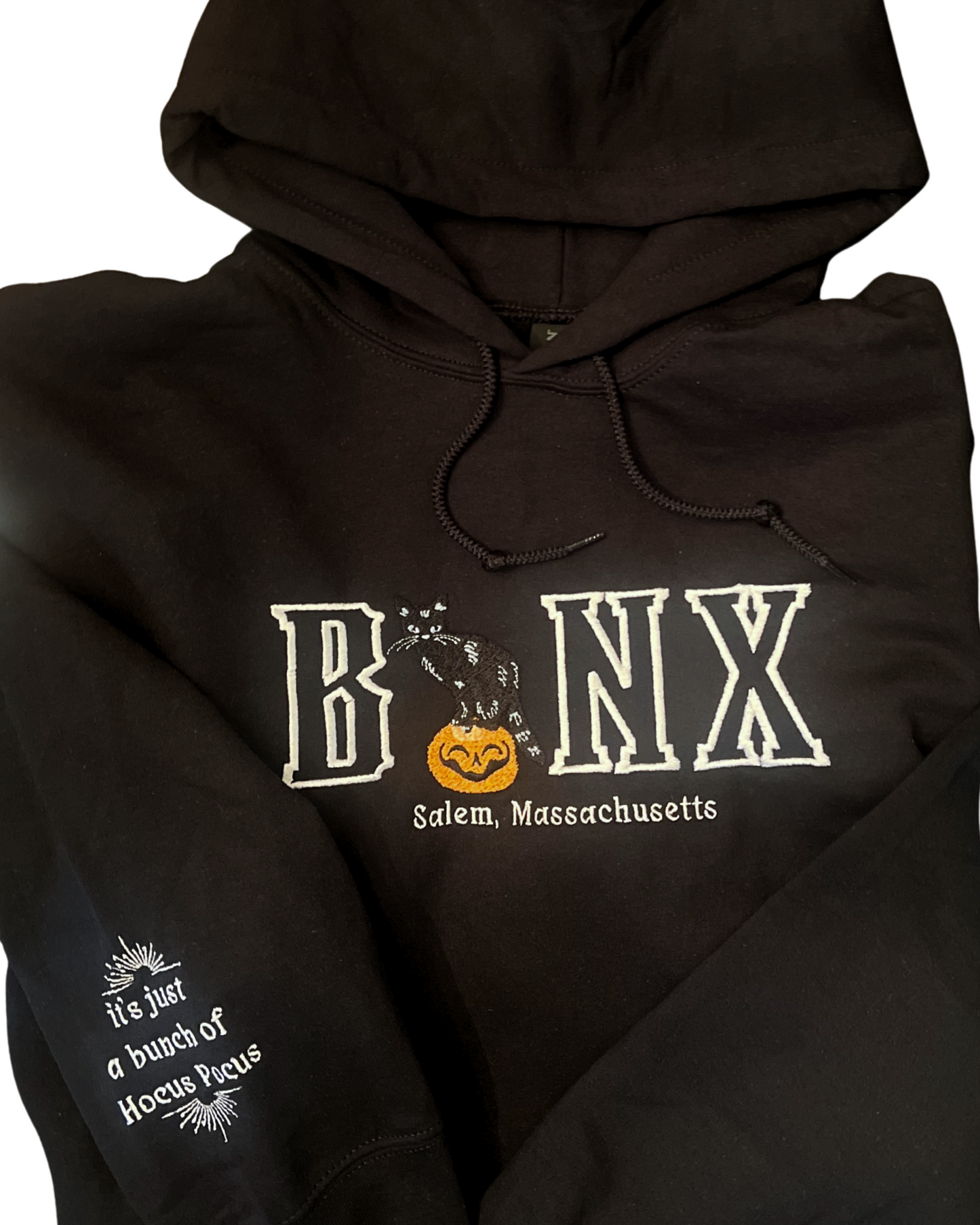 Binx Cat Hoodie / Embroidered Halloween Hoodies