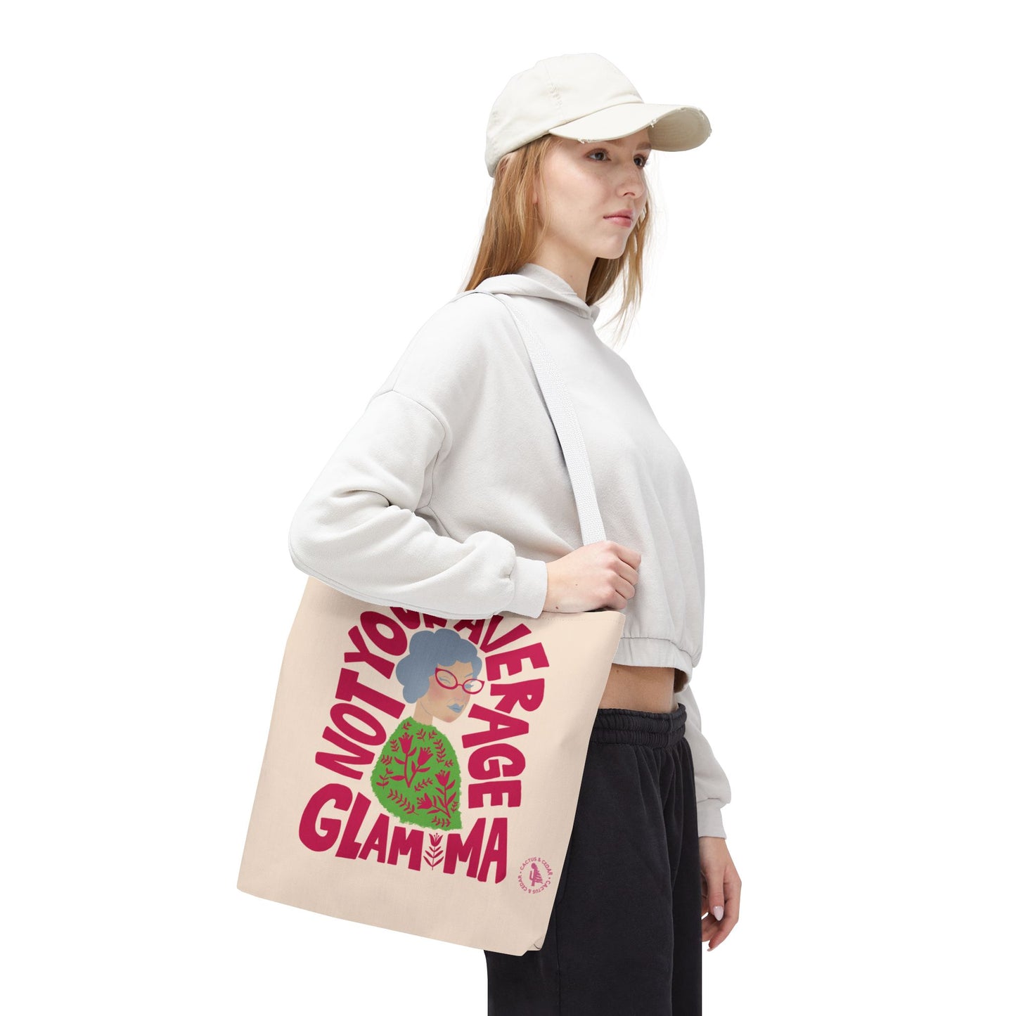 Glam Ma Tote Bag / Not Your Average Glam Ma / Grandma Bag