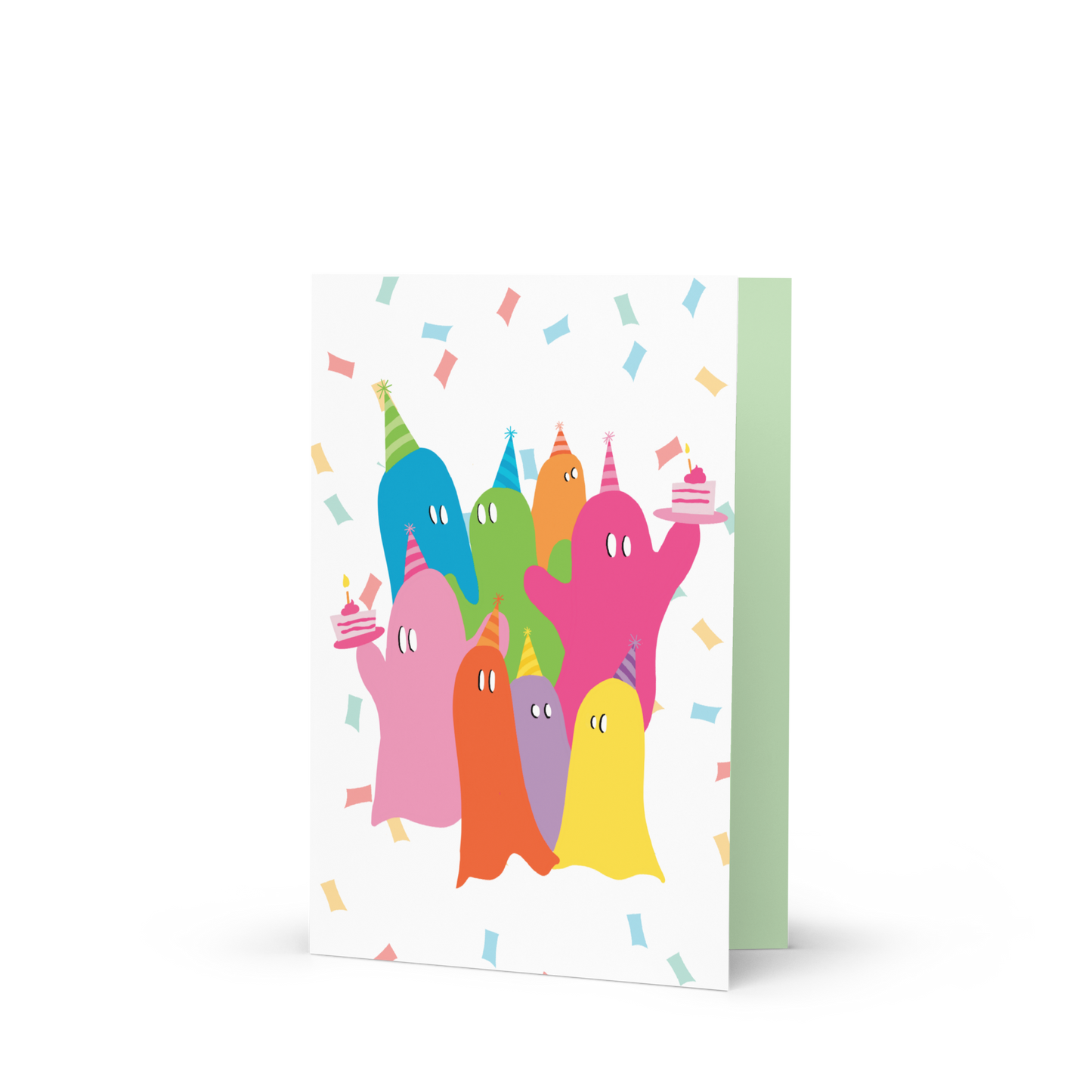 Ghost Birthday Card / Happy Boooothday Card / Funny Birthday Card / Halloween Card