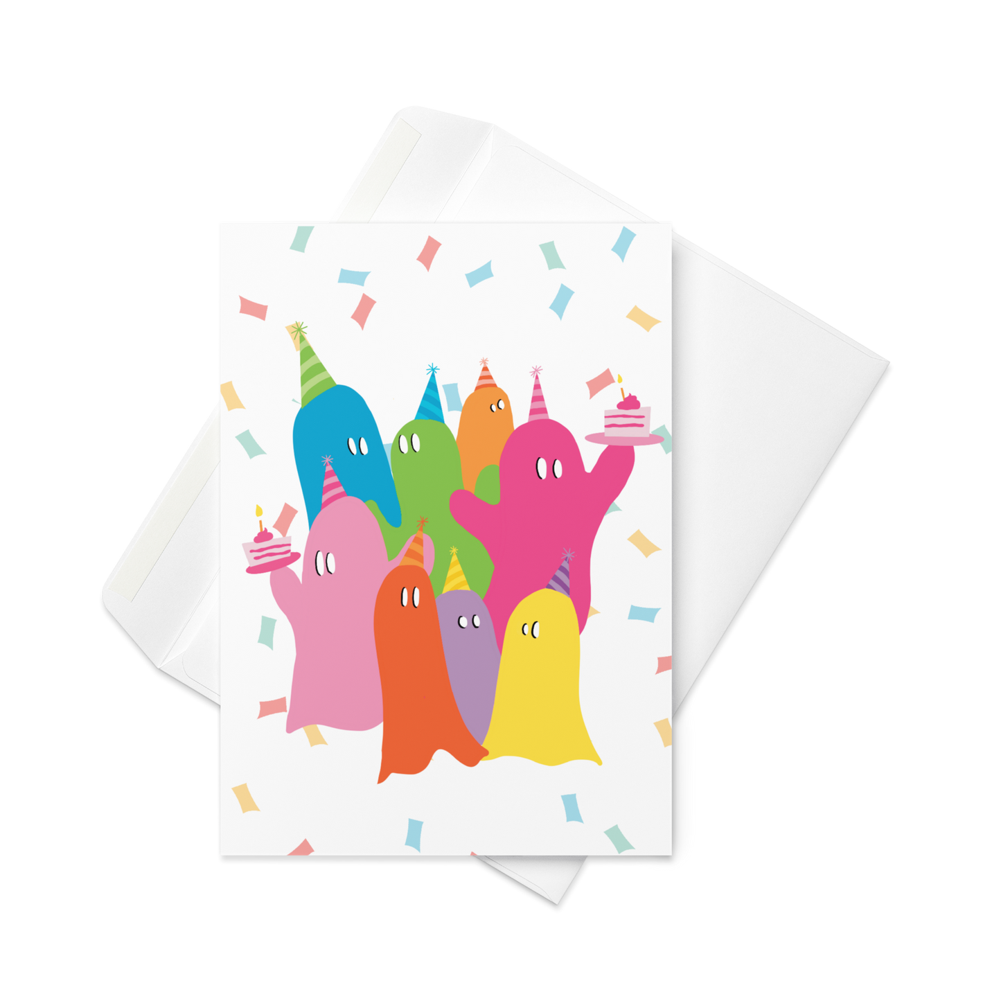 Ghost Birthday Card / Happy Boooothday Card / Funny Birthday Card / Halloween Card