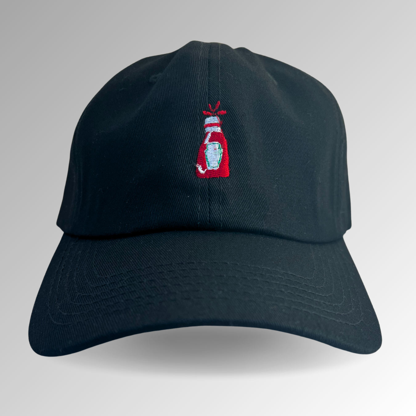 Ketchup Bottle Hat / Funny Embroidered Hats / Dad Hats