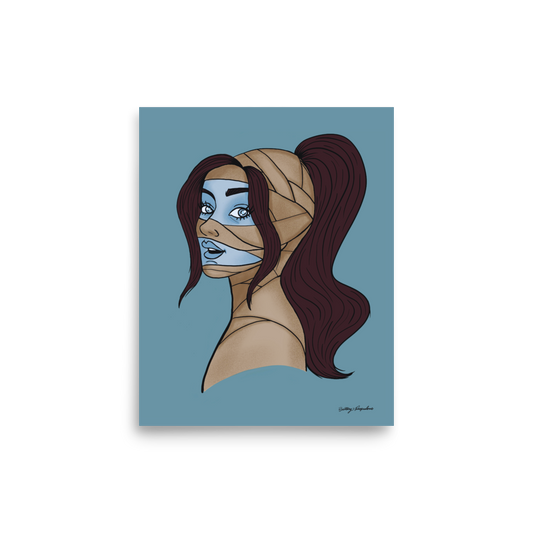 "Mummy" Art Print / 5X7 / 8X10 / Horror Art Prints