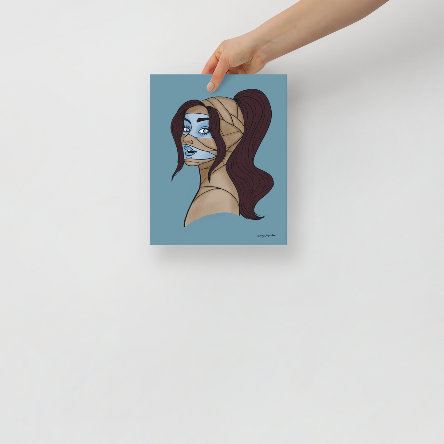 "Mummy" Art Print / 5X7 / 8X10 / Horror Art Prints