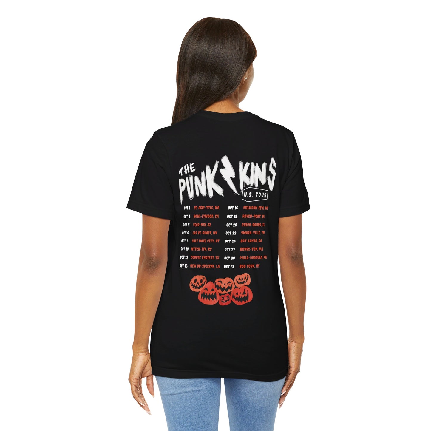 "The Punk Kins" Halloween Shirt / Pumpkin Shirt