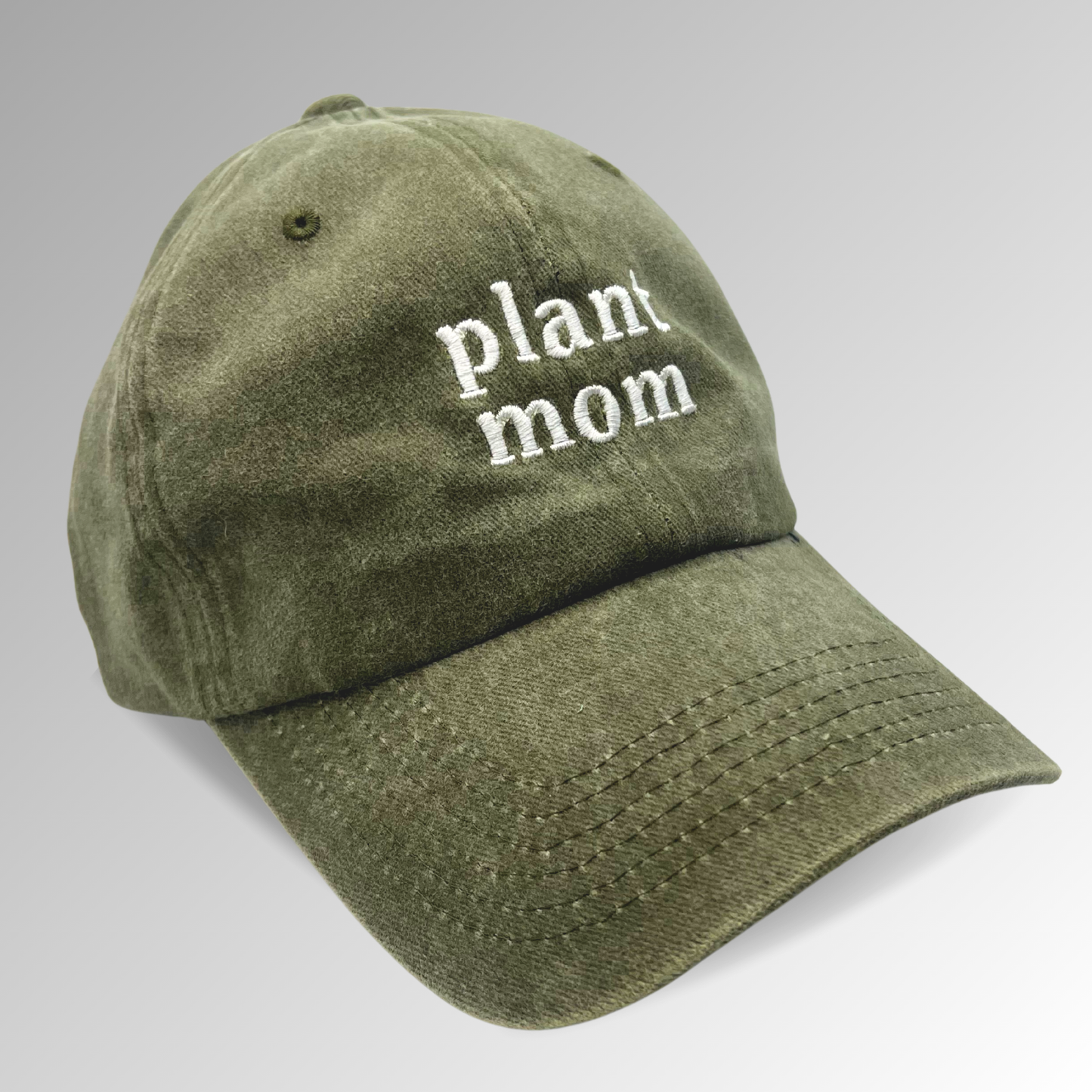 Plant Mom Hat / Funny Embroidered Hats
