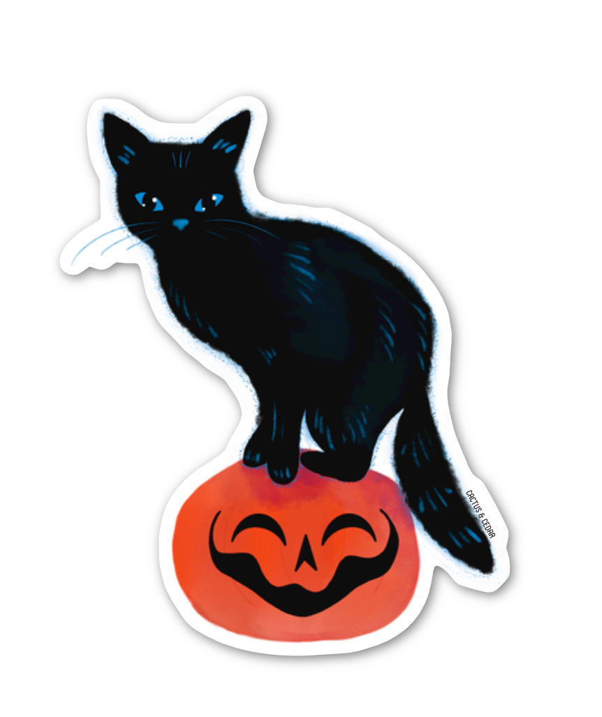 Binx Cat Sticker / Halloween Stickers