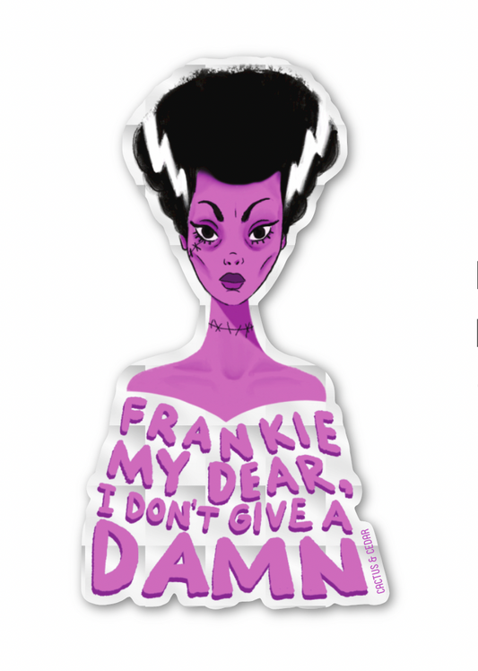 Bride of Frankie Sticker / Halloween Stickers