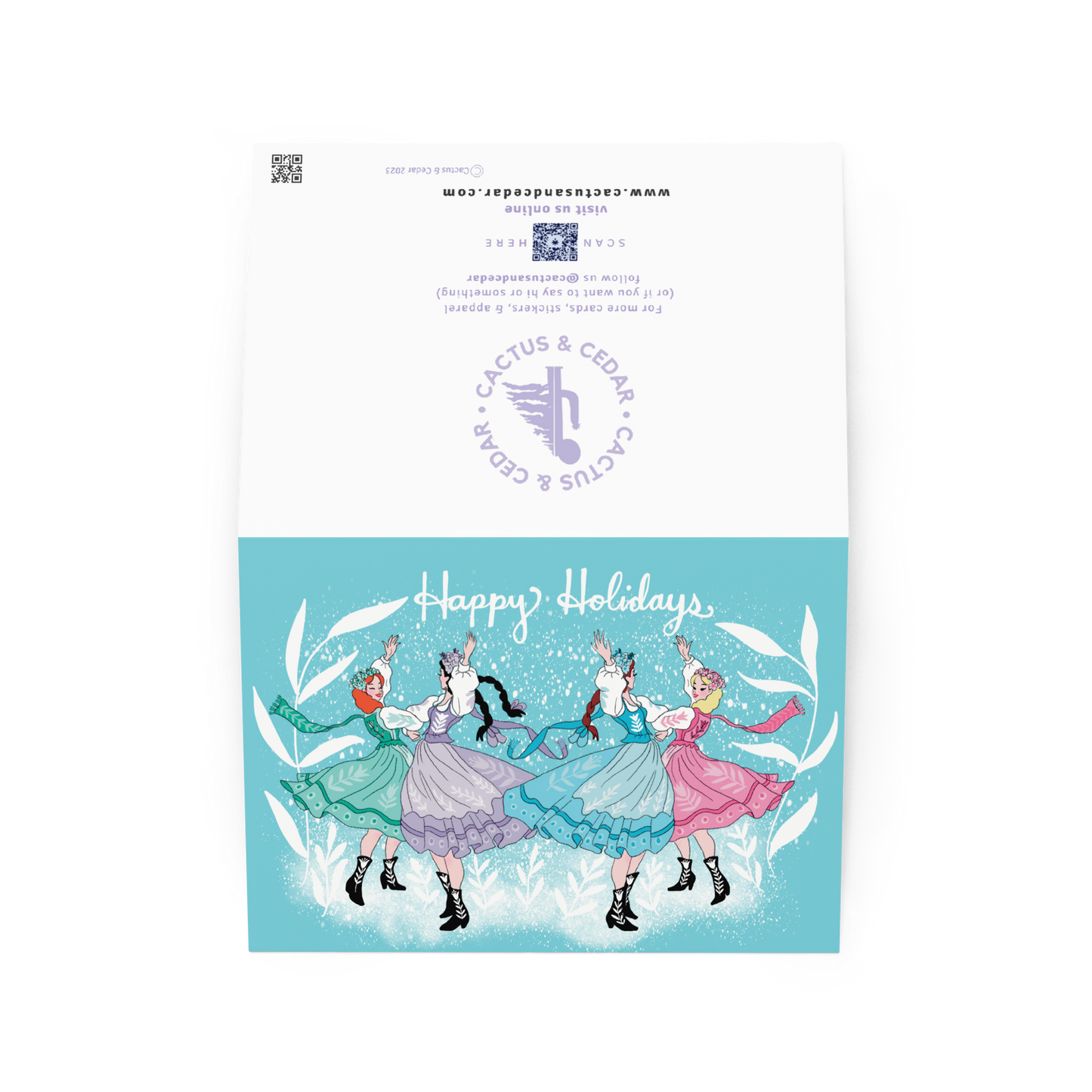 Winter Wonderland Holiday Card / Happy Holidays Card / Christmas Cards