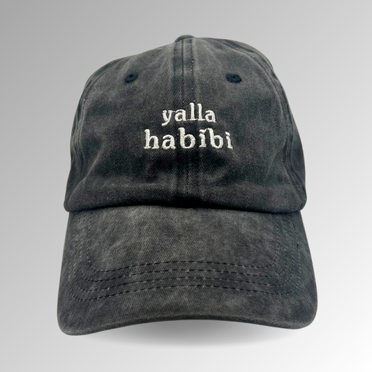 "Yalla Habibi" Hat / Embroidered Hats / Dad Hats