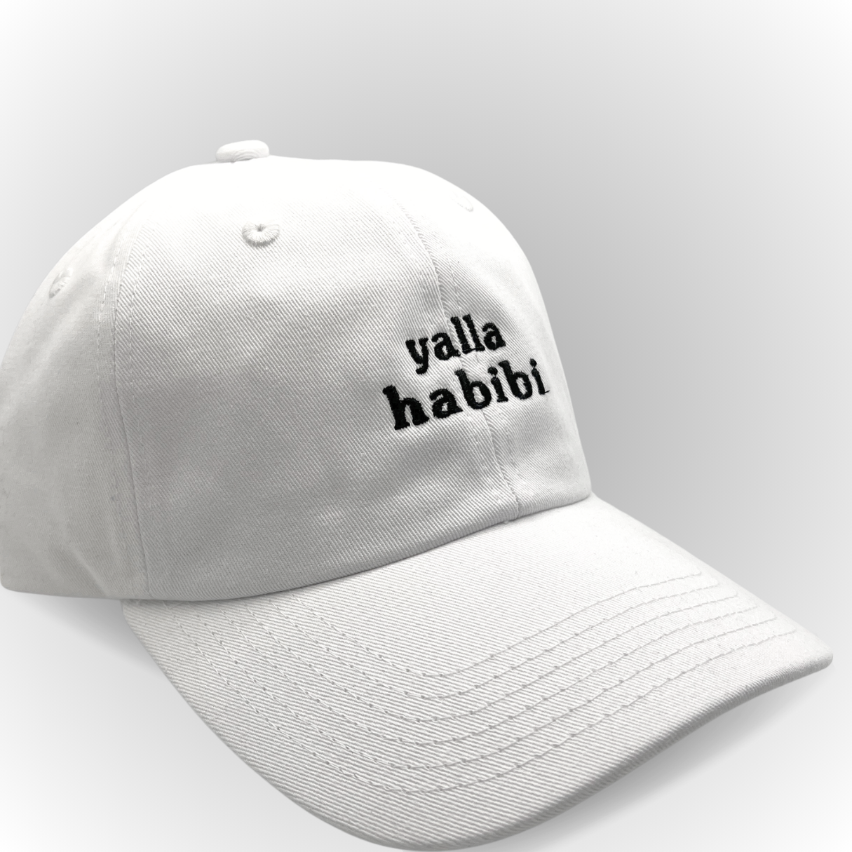 "Yalla Habibi" Hat / Embroidered Hats / Dad Hats