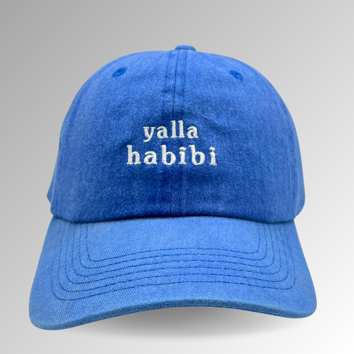 "Yalla Habibi" Hat / Embroidered Hats / Dad Hats