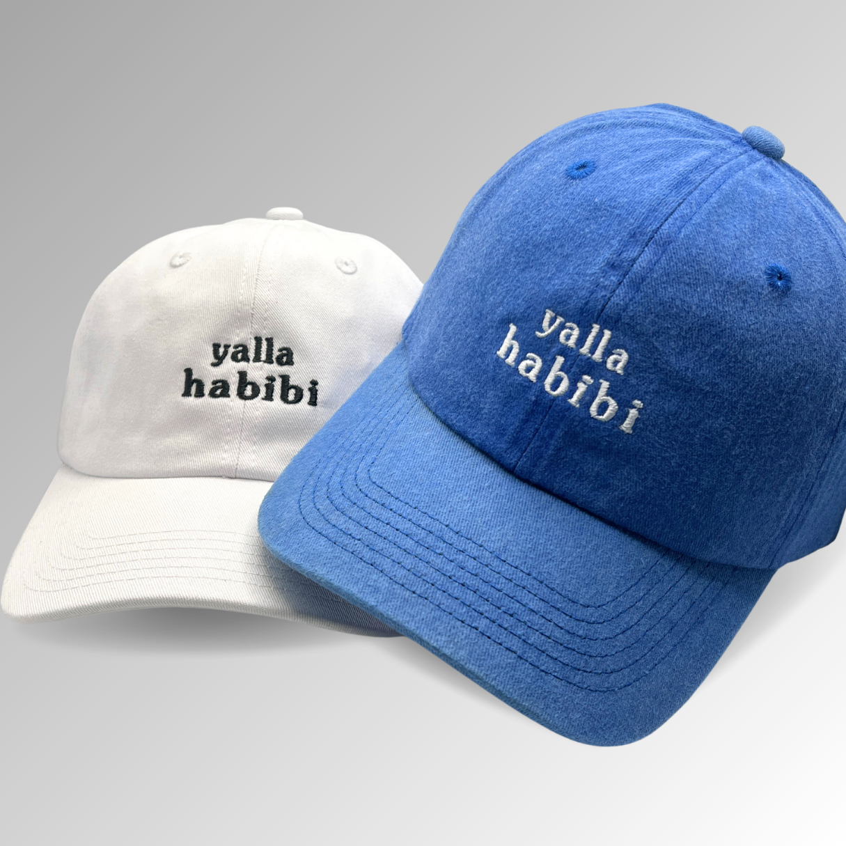 "Yalla Habibi" Hat / Embroidered Hats / Dad Hats
