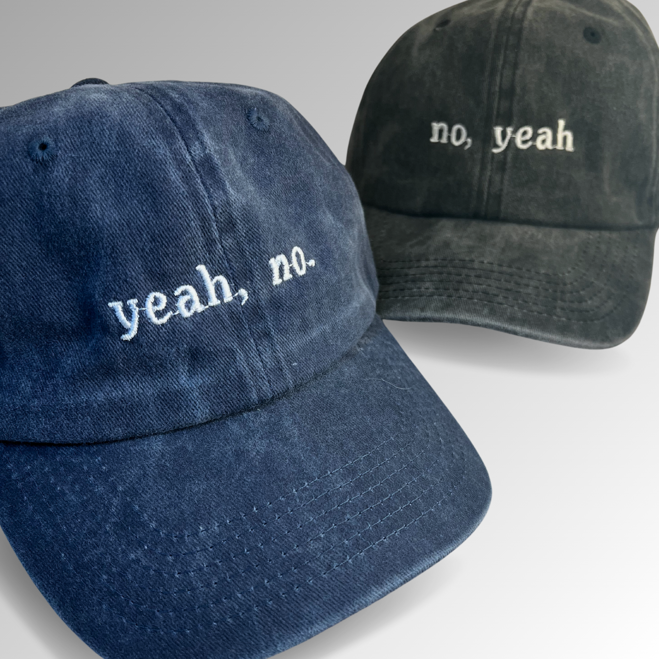 Yeah No Hat / Funny Embroidered Hats / Dad Hat