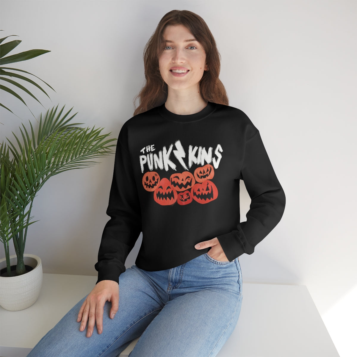 "The Punk Kins" Crewneck Sweater / Halloween Sweaters