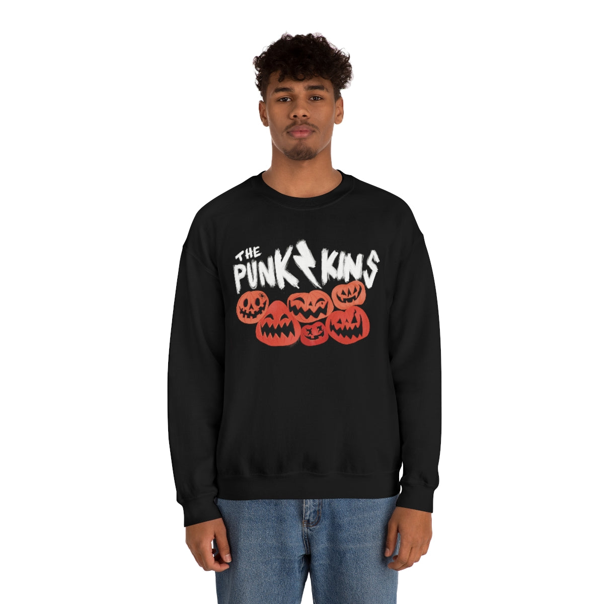 "The Punk Kins" Crewneck Sweater / Halloween Sweaters