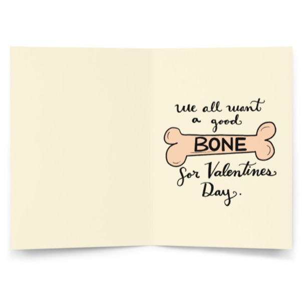 Valentine's Day Dirty Dog Dog / Valentine's Day Card