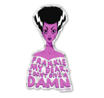 Bride of Frankie Sticker